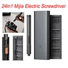 Набор прецизионных электрических отверток Xiaomi Mijia, комплект инструментов для ремонта оборудования, регулируемая многоскоростная Магнитная коробка 1 + 24