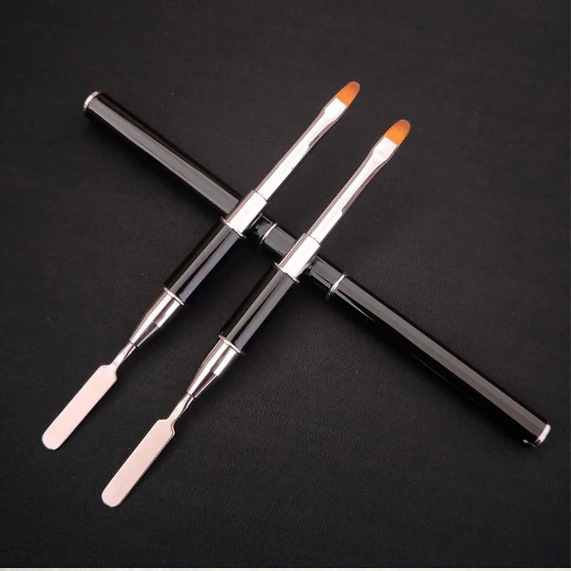 Двухсторонний акриловый УФ гель для наращивания ногтей кисть рисования цветов