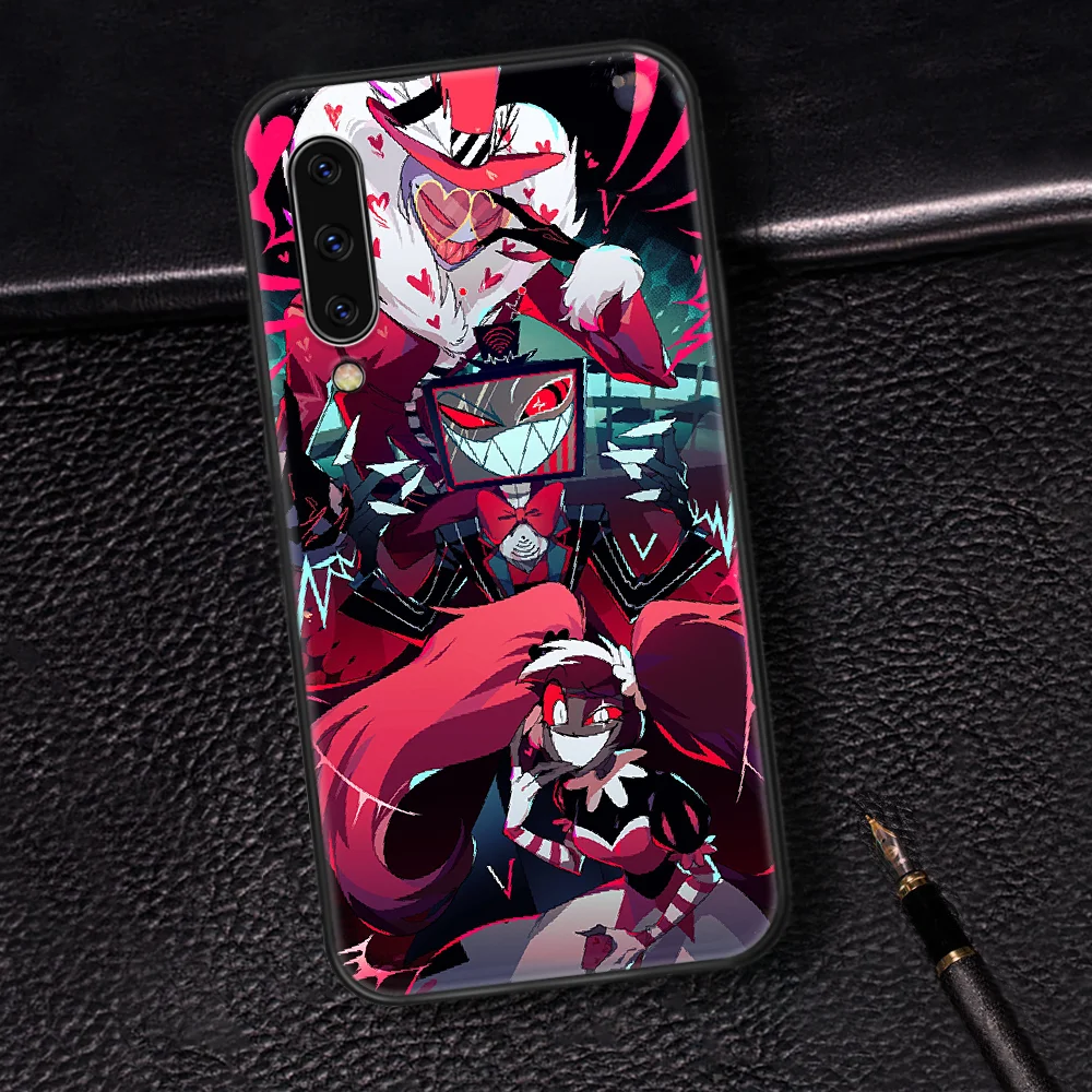 

Harzbin Hotel Alastor Phone Case Cover For Samsung Galaxy A7 8 10 20 20e 21 30 30S 31 41 50 50S 51 70 71 91 black Bumper Fashion