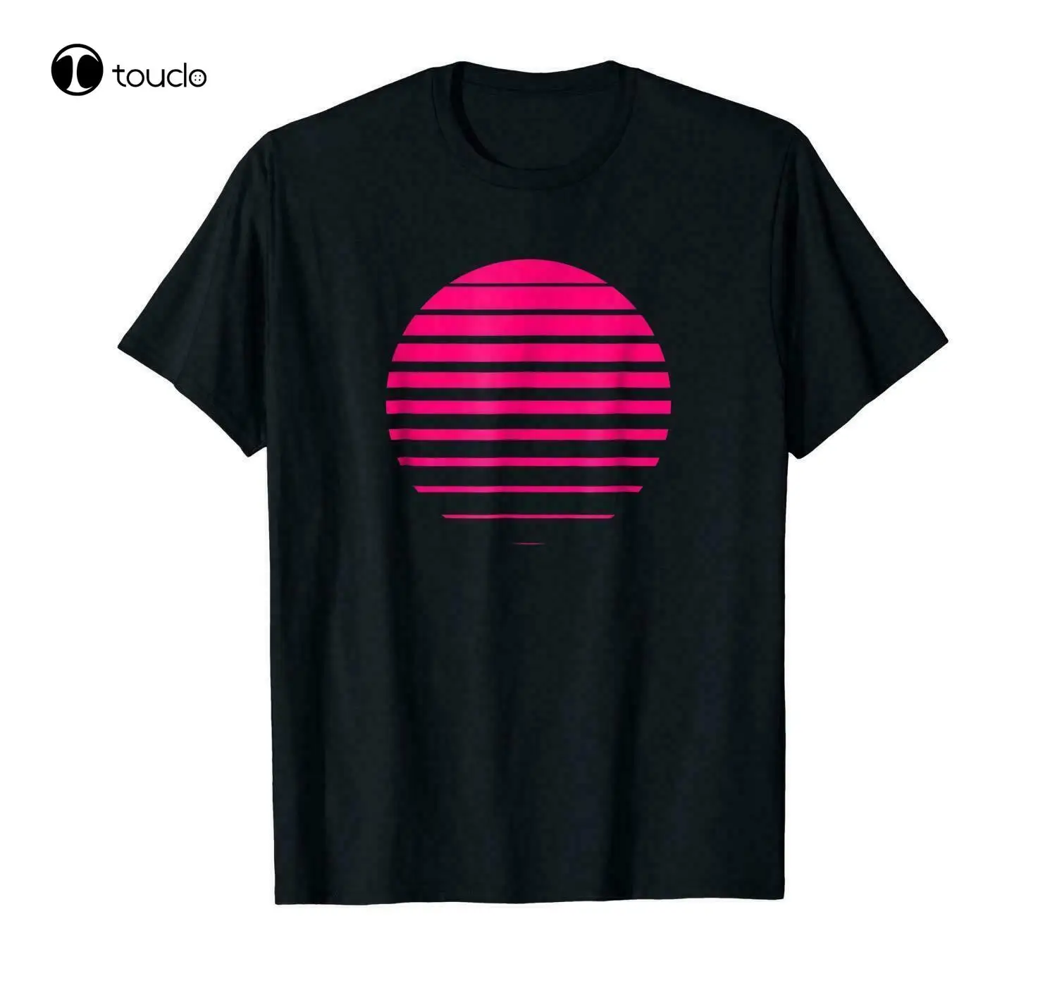 

Minimalist Synthwave Cotton Printed Black T-Shirt Tee Shirt Custom Aldult Teen Unisex Digital Printing Tee Shirt Xs-5Xl