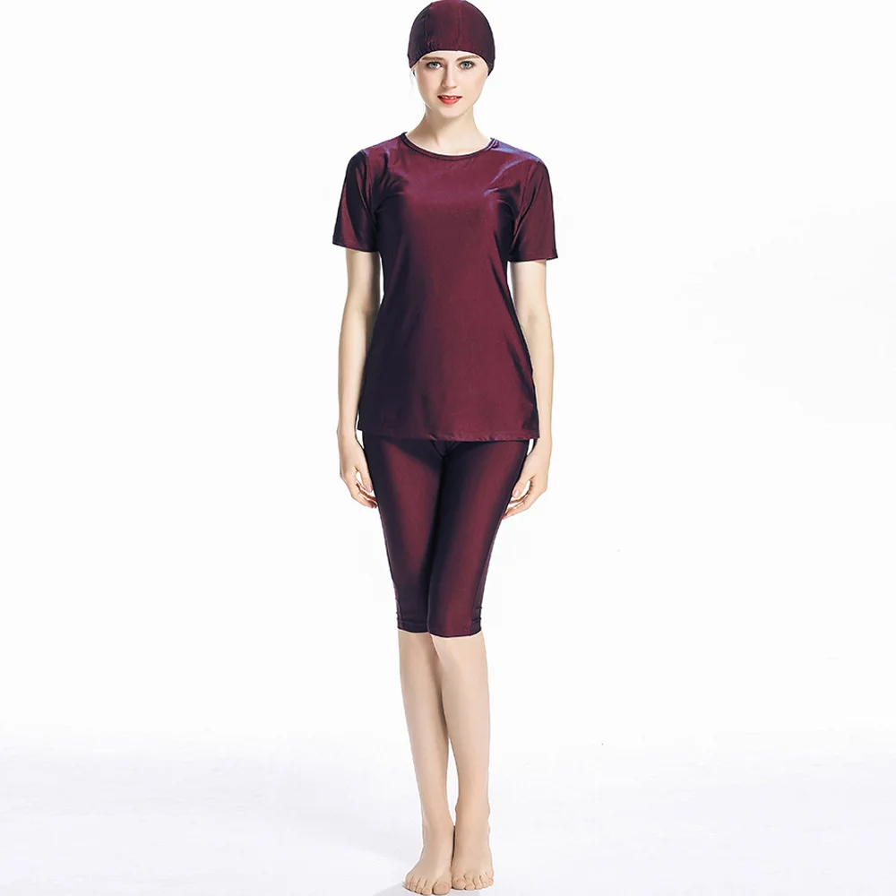 Купальник женский в арабском стиле Мусульманский купальник с капюшоном