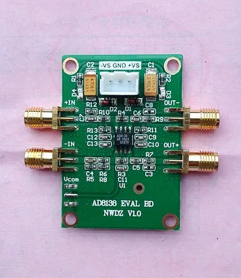 AD8138 module single ended / differential amplifier low distortion high bandwidth intermediate frequency amplifier