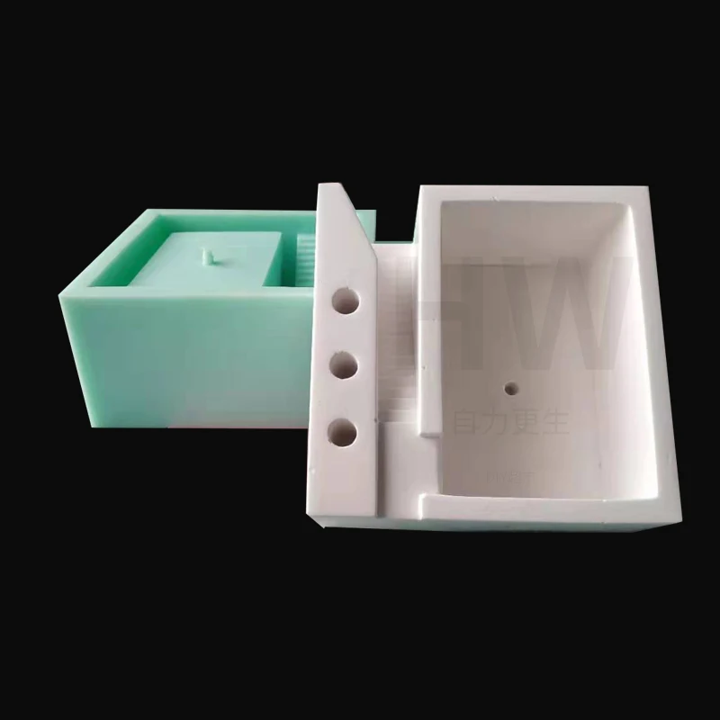 Формы для бетона ремесла силиконовая подставка ручек пресс формы цветочных