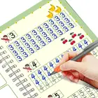 2021 Магия записи паста 3D и выгодно отличается от обычных однотонных вещей для каллиграфии номеров 0-100 рукописного ввода учебное пособие обучения Книга по математике записи для детских игрушек