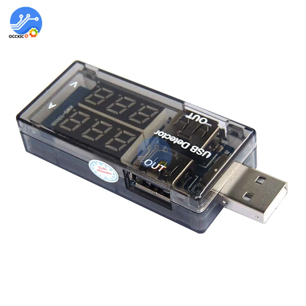 Высокое качество двойной USB ток тестер напряжения метр usb зарядный детектор Тестер батарея Вольтметр Амперметр зарядное устройство Доктор