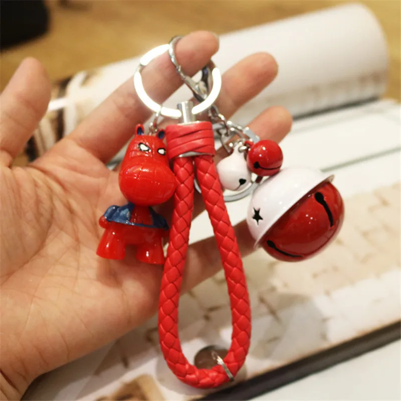 Cartoon Cute Keychain Creative Hero Character Pet Car Key Chain Student Gift Generation Hairbag Pendant Boyfriend Gifts | Украшения и