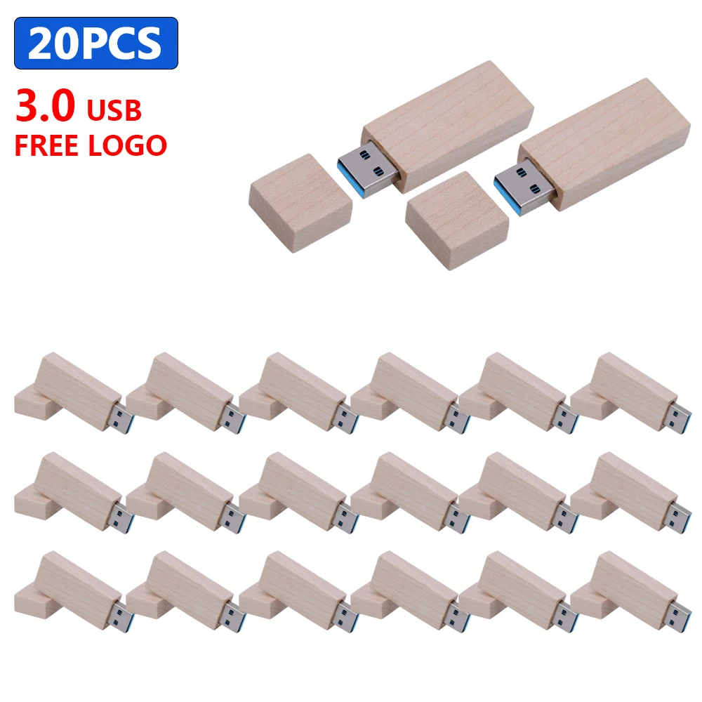 

Usb-флеш-накопитель деревянный, 8-64 Гб, 20 шт./лот