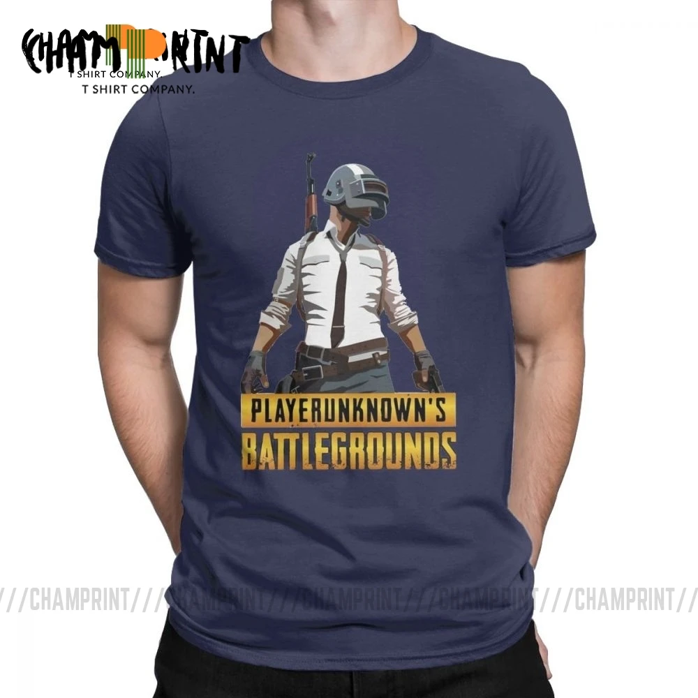 Футболка PUBG для мужчин новые Топы Playerunknown's Battlegrounds винтажные футболки с