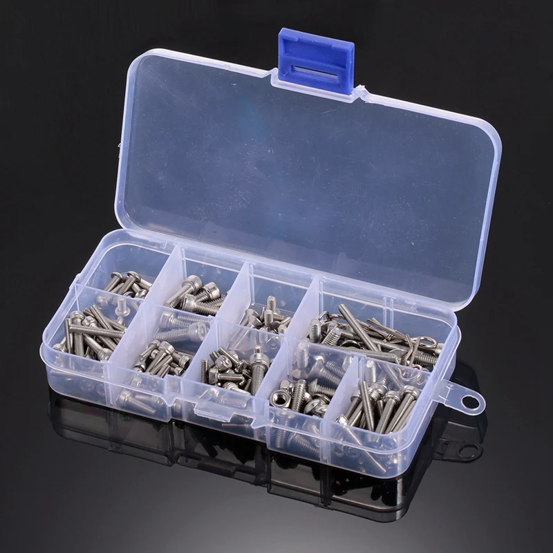 

RC Screws Stainless Steel Metal Screw Kit for Traxxas Slash 4X4 Short Truck Off-Road RC Car DIY Car Parts Kit Tools