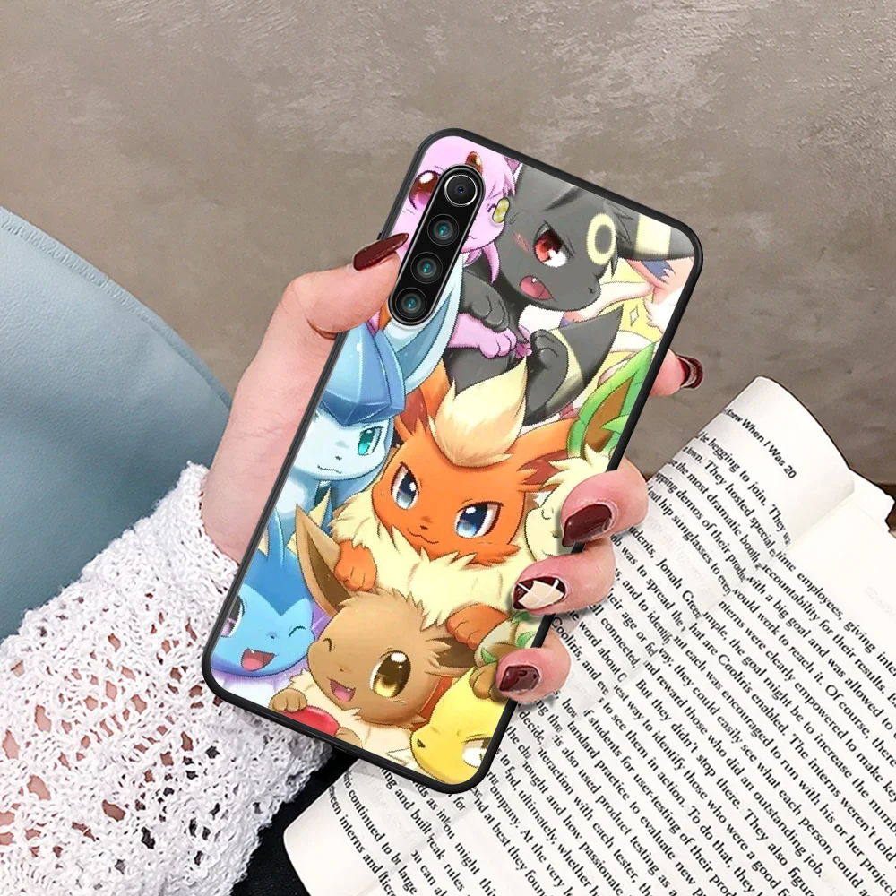 

Cute Charizard Pokemons Squirtle Phone Case For Xiaomi Redmi Note 7 8 8T 9 9S 4X 7 7A 9A K30 Pro Ultra black Bumper Luxury Shell