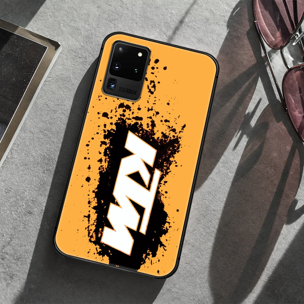 

KTN motorcycle logo Phone Case Cover Hull For Samsung Galaxy S 7 8 9 10 e 20 FE edge uitra plus Note 9 10 20 black Cell Trend