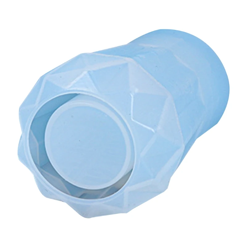 C7AF ваза с украшением в виде кристаллов эпоксидная смола форма цветочный горшок