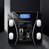 bathroom scale smart bluetooth scale digital body weight scale led floor scale body fat scale kitchen household electronic scale