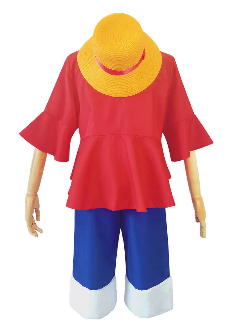 Одна деталь с принтом &quotМанки Д. Луффи костюмы для косплея на Хэллоуин