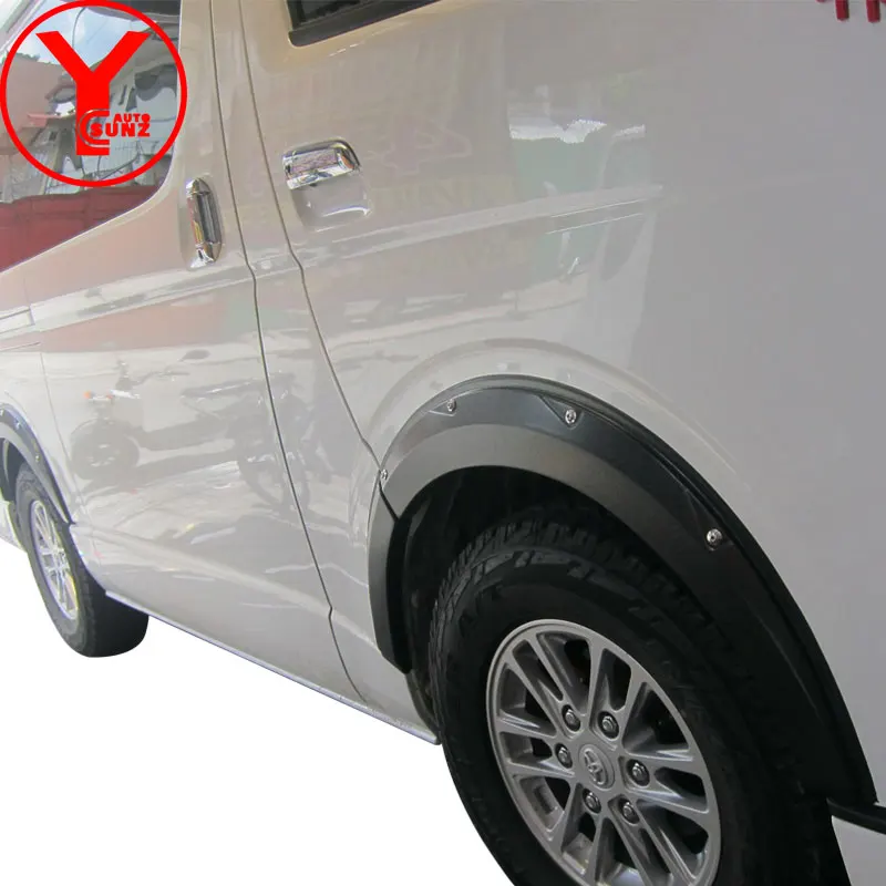 2005 2019 Универсальный ABS Матовый Черный арок крыло автомобиля аксессуары для