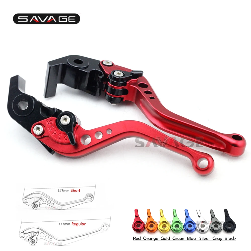 Short/Long Brake Clutch Levers For DUCATI XDiavel 16-17, DIAVEL/CARBON MULTISTRADA 1200/S 10-15 Motorcycle Adjustable CNC