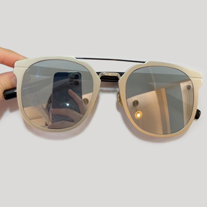 

Fashion Brand Round Sunglasses Women Men Design Driving Mirror Sun Glasses Female Vintage Shades UV400