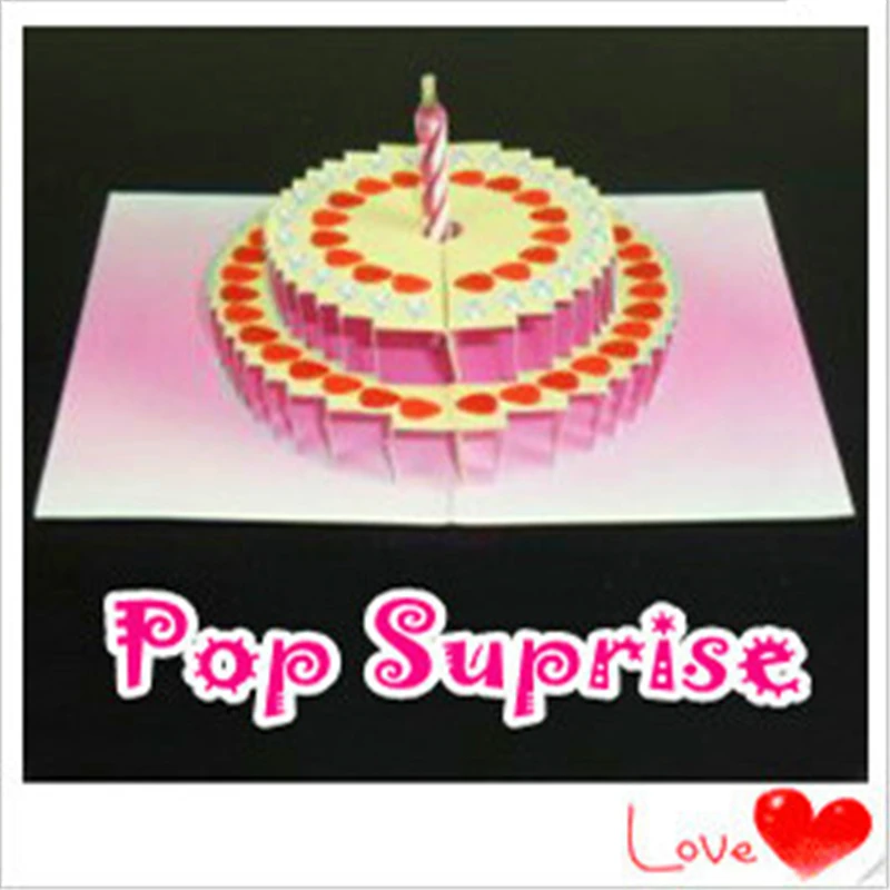 

Cake Card Pop Suprise Magic Tricks Magic Props Party Magic Show Funny Illusions Card Magia Magician Toys Best Gift Kids Magic