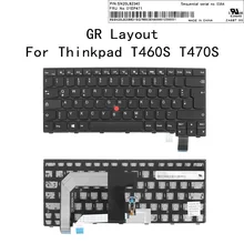 GR German New Replacement Keyboard For Thinkpad T460S T470S Laptop With Frame NO Backlit