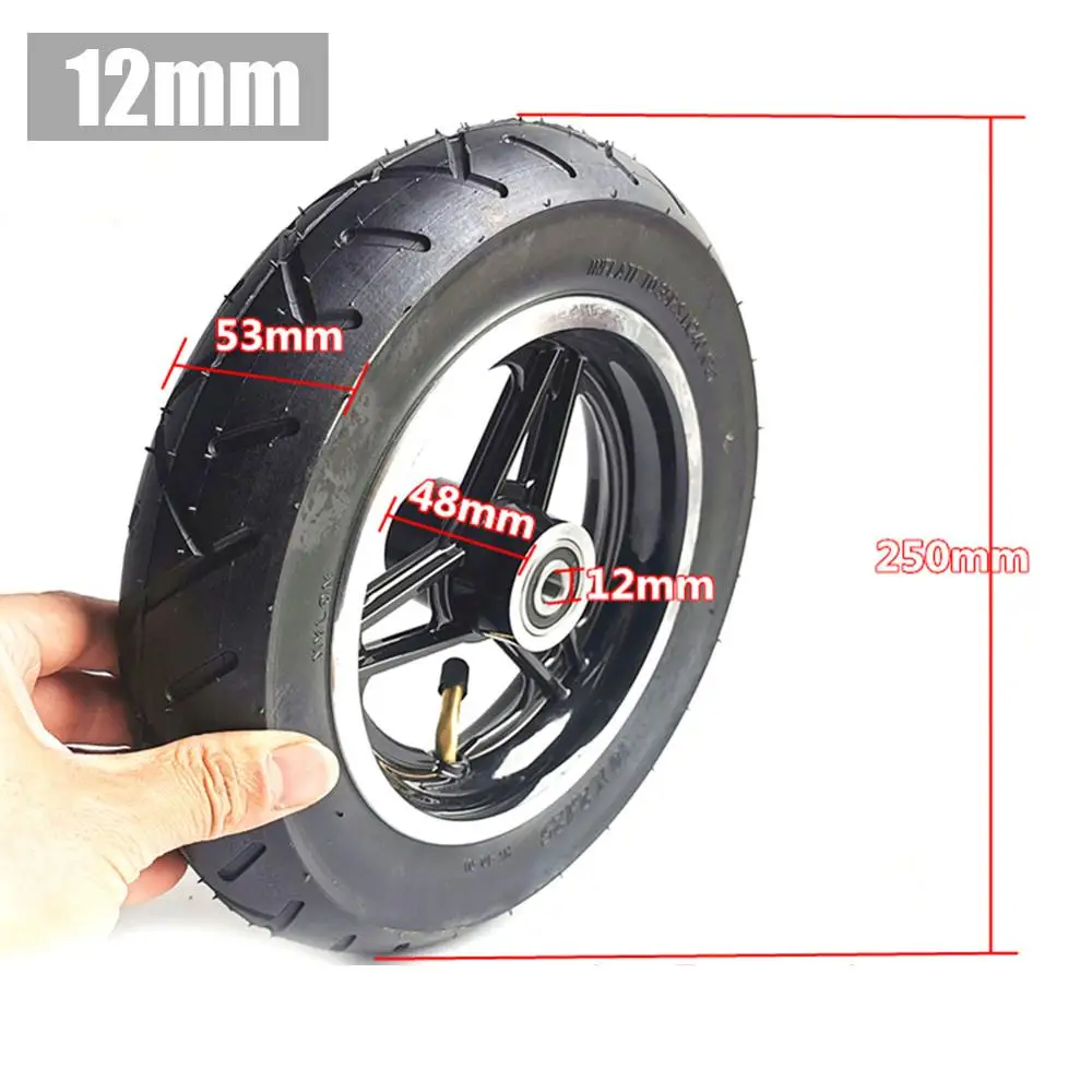 

10 inch Electric Scooter Shock Absorber Inflatable Full Wheel Tire Inner Tube Scooter Replacement Accessories
