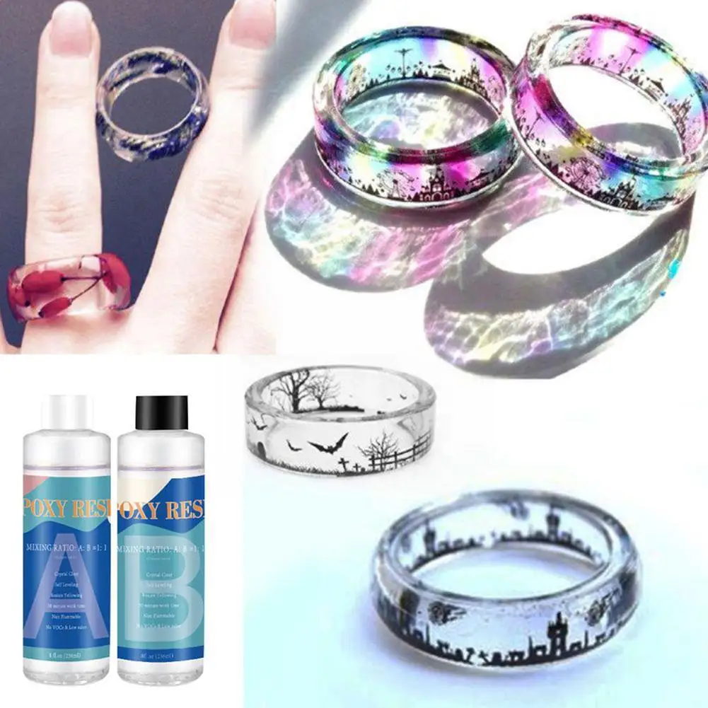 Набор для отверждения эпоксидной смолы комплект прозрачных отвердевателей Easy Mix