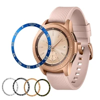 suitable for samsung gear s2 s3 classic frontier galaxy watch 46mm 42mm bezel ring cover frame anti scratch metal protection