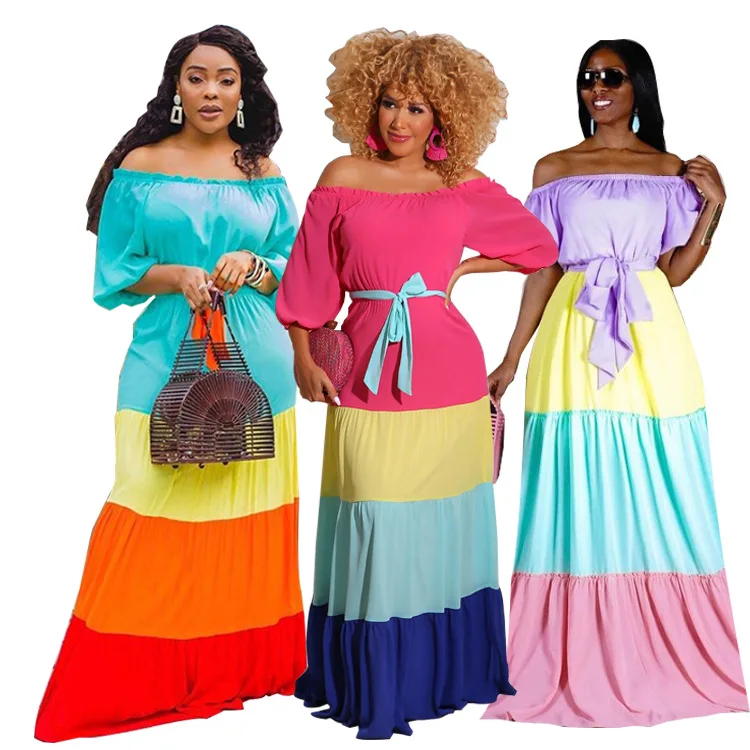 Осень лето зима 2021 женские африканские платья красочные костюмы для женщин