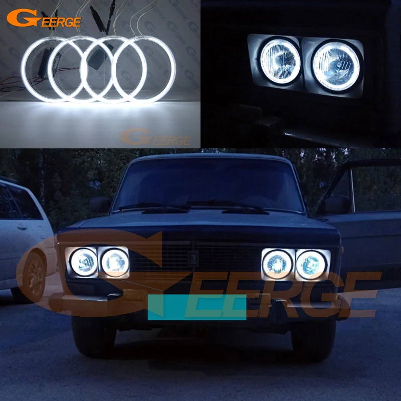 Для Lada Vaz 2106 2006 отличный новый ультра яркий CCFL ангельские глазки Halo кольца