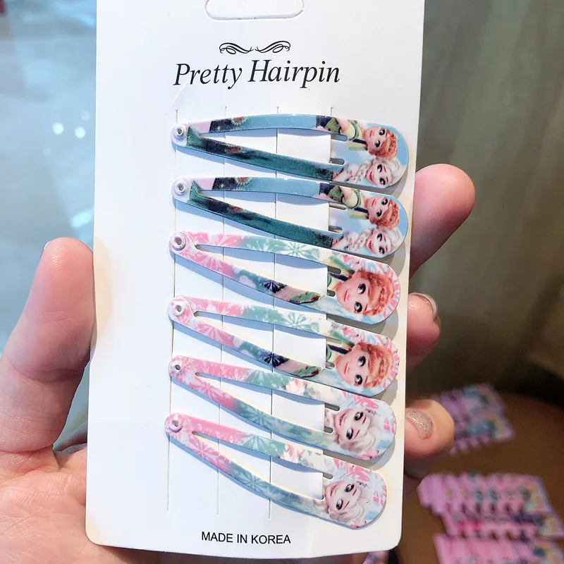 Заколка для волос с героями мультфильмов 6 шт. | Игрушки и хобби