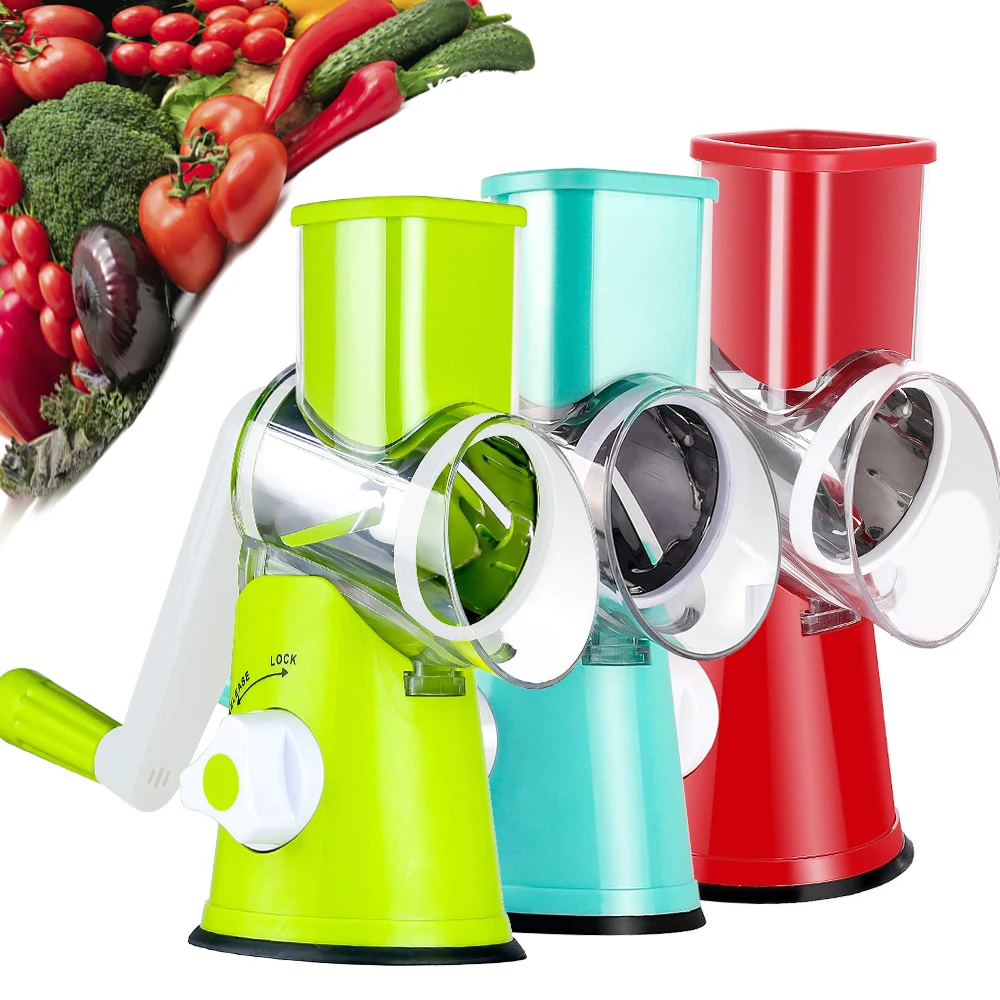 Круглая овощерезка резак для овощей Руководство Картофеля соломкой моркови