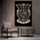 Настенный постер, абстрактные винтажные изображения Ax для гостиной, без рамки, настенные художественные принты, украшение для комнаты для мальчиков, холщовая картина