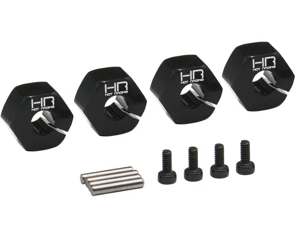 

Hot Racing алюминий + 3 мм 12 мм зажимные шестигранные втулки для Axial UTB