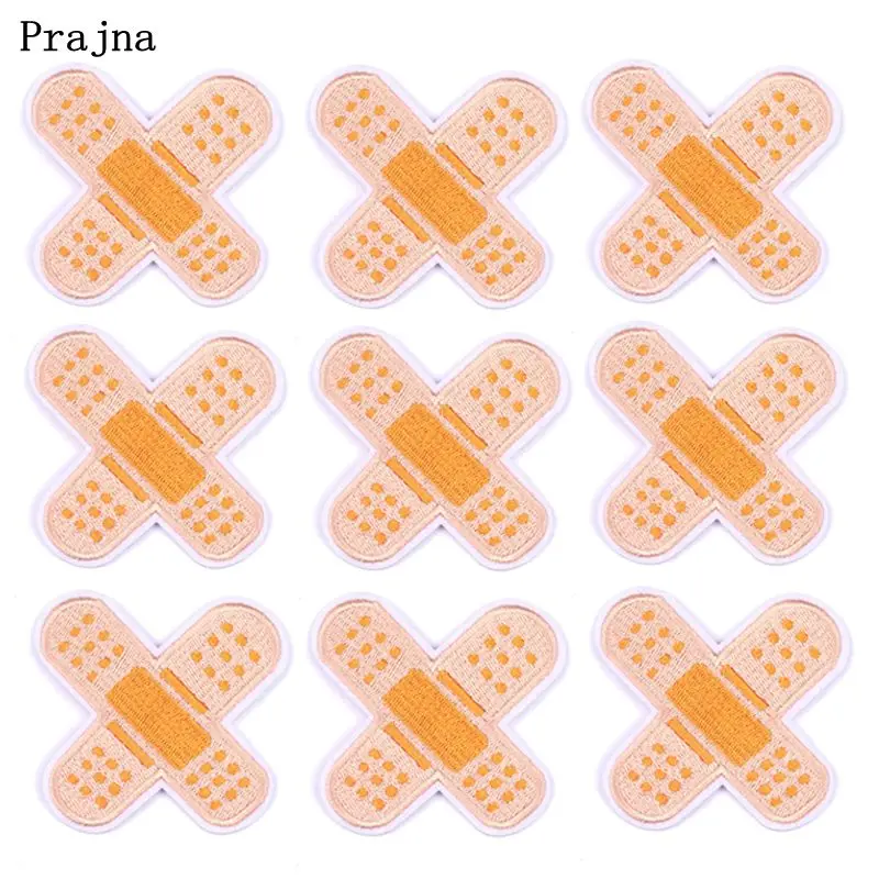 Prajna 10PCS Wholesale Bandage Patch Iron On Patches Cartoon Logo Appliques For Clothing Cute Kids Stickers T-shirt Bags DIY | Дом и сад