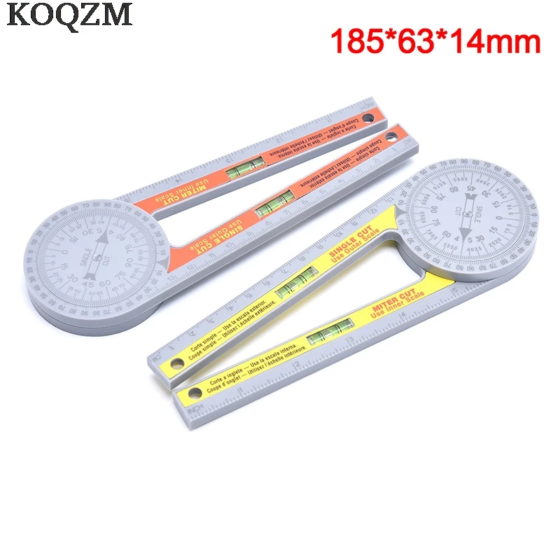 

Calibration Miter Saw Protractor Finder Angle Finder Miter Gauge Goniometer Angle Finder Arm Measuring Ruler
