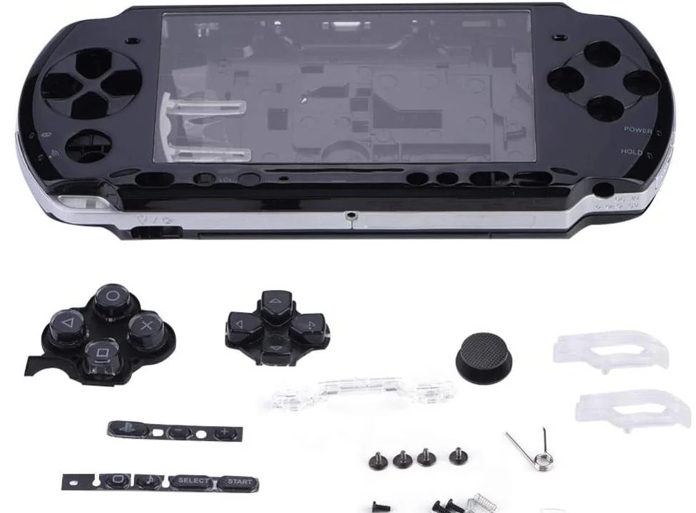 Замена для Sony PSP 3000 3001 3004 корпус лицевая панель PSP3000 Игровая приставка высокое