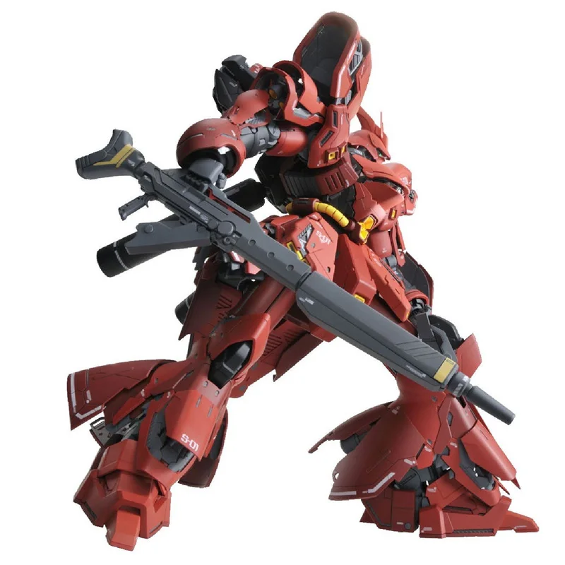 

Anime Mobile Suit Daban MSN-04 SAZABI Gunpla LED Light MG 1/100 Model Robot Puzzle Hot Kids Toys Assembled Action Figures Gift
