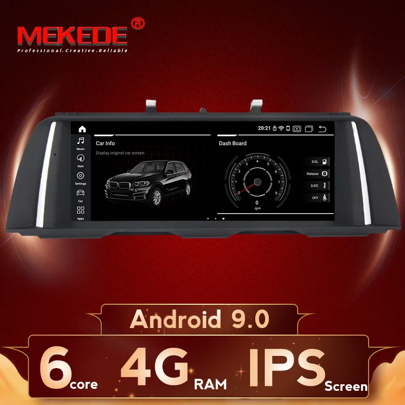 Большая скидка! Автомобильный радиоплеер android9.0 для BMW 5 серии F10 F11 520i 528i 525i 530i 535i