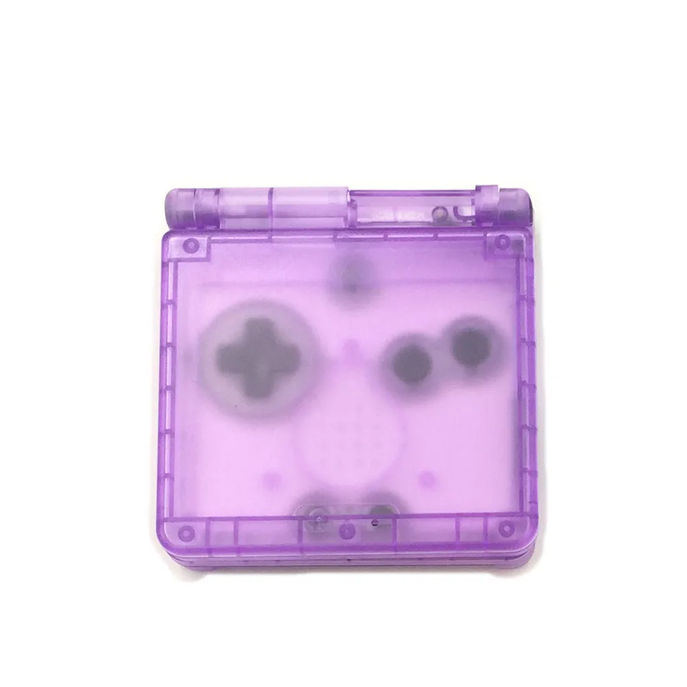 Clear Purple Прозрачный чехол для nintendo Gameboy Advance SP для GBA SP - Цвет: Clear Purple