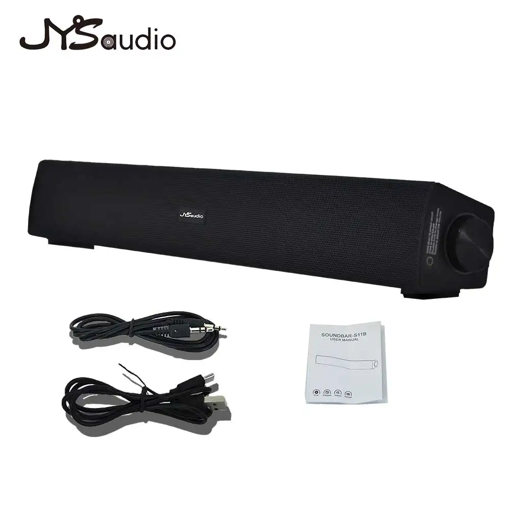 

Computer Sound Bar 3W*2 Wired Wireless HD-MI Home Surround Theater Soundbar Stereo Bluetooth-compatible for PC Theater Aux 3.5mm