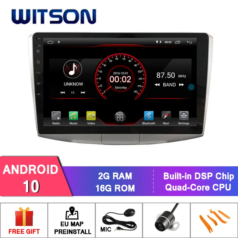 WITSON 10 2 ''Android Octa core 4GB RAM автомобильное радио для VOLKSWAGEN MAGOTAN/PASSAT B7 2010 2016 + 1024x600 HD