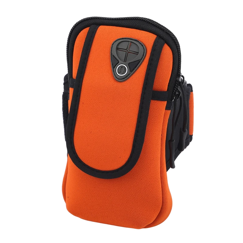 

Simple Style Running Men Women Arm Bags for Phone Money Keys Outdoor Sports Arm Package Bag with Headset Hole