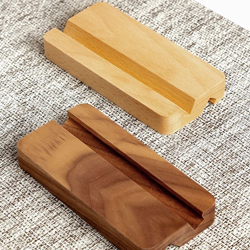 universal wooden phone holder for iphone 11 pro max x xs mobile phone bracket for samsung s10 9 tablet stand desk phone support free global shipping