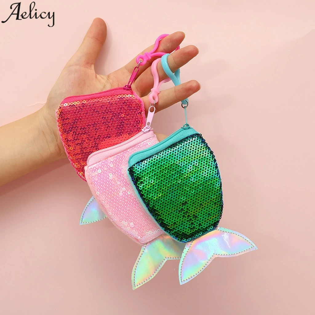 Aelicy женский кожаный кошелек для монет на молнии рук клатч сумочка маленький