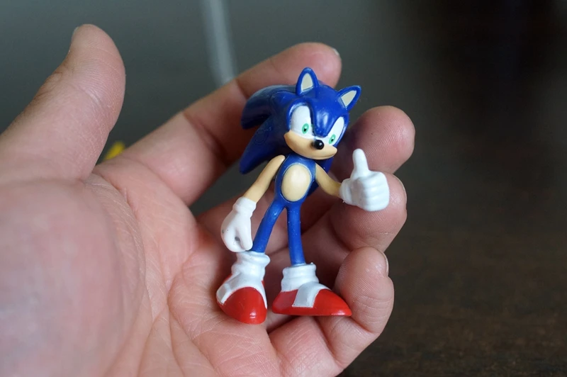 Супер звуковая фигурка игрушки красные синие костяшки хвост Ежик Sonic
