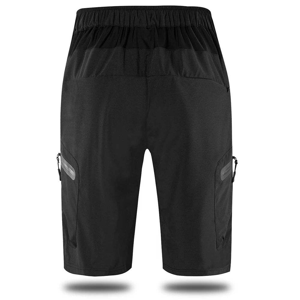 WOSAWE летние мужские велосипедные шорты свободные дышащие светоотражающие для