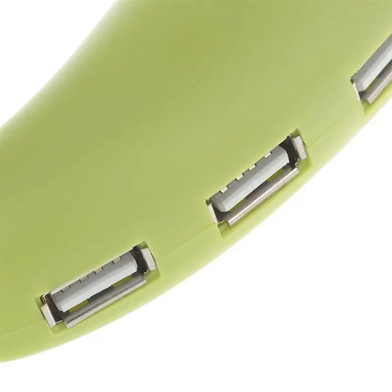 

Cute Pea / Fruit Mango / Chili / Human Shape USB 2.0 HUB 4 Port High Speed Data Transfer Splitter Adapter Cable