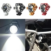 85 hot sales motorcycle aluminium super bright u5 led driving headlight front light lamp