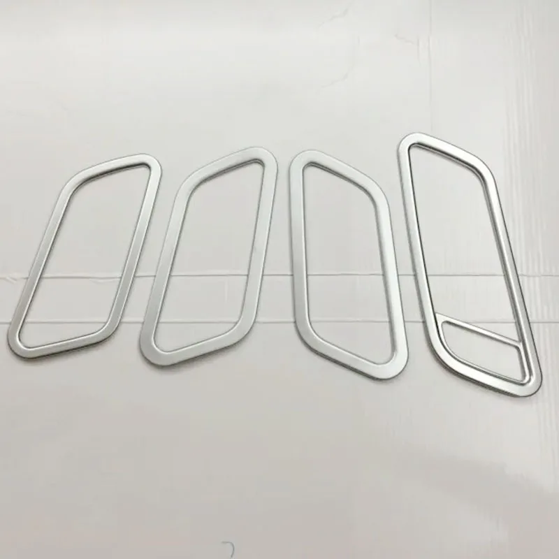 Для hyundai NiNth sonata ABS матовая внутренняя дверная ручка, чаша, ободок, молдинг, отделка внутренней рамы