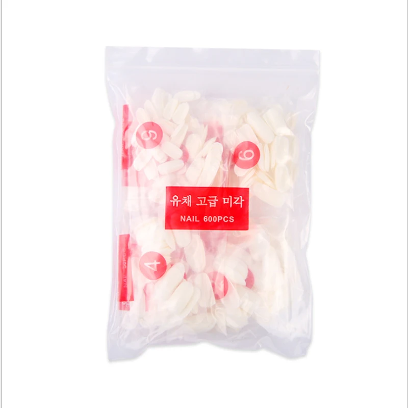 Накладные ногти для профессионального салона Французский маникюр Искусственные