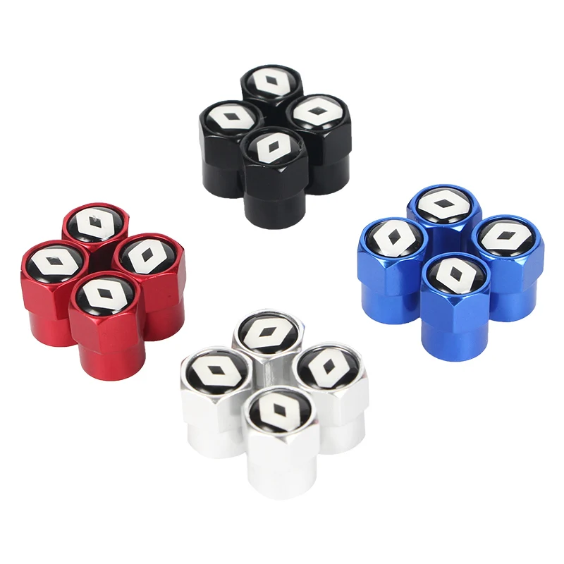 Колпачки для стержней клапанов автомобильных шин алюминиевые колпачки Renault Modus